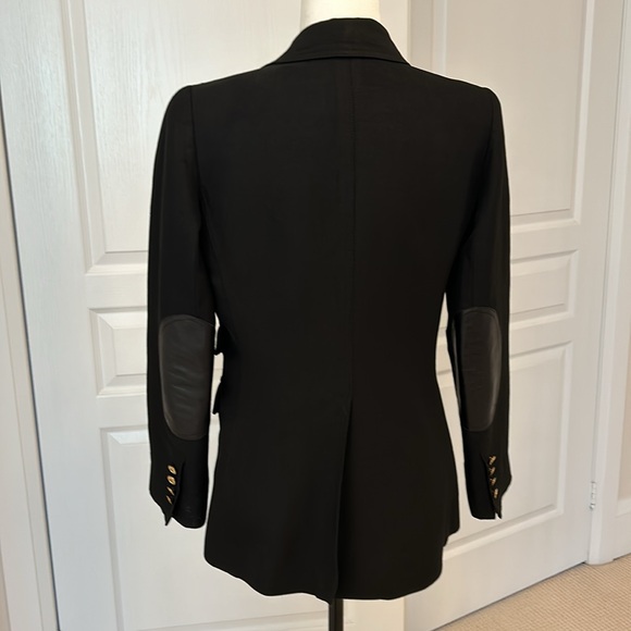 Smythe Dandy Linen Blazer Black size 10 - Picture 9 of 15